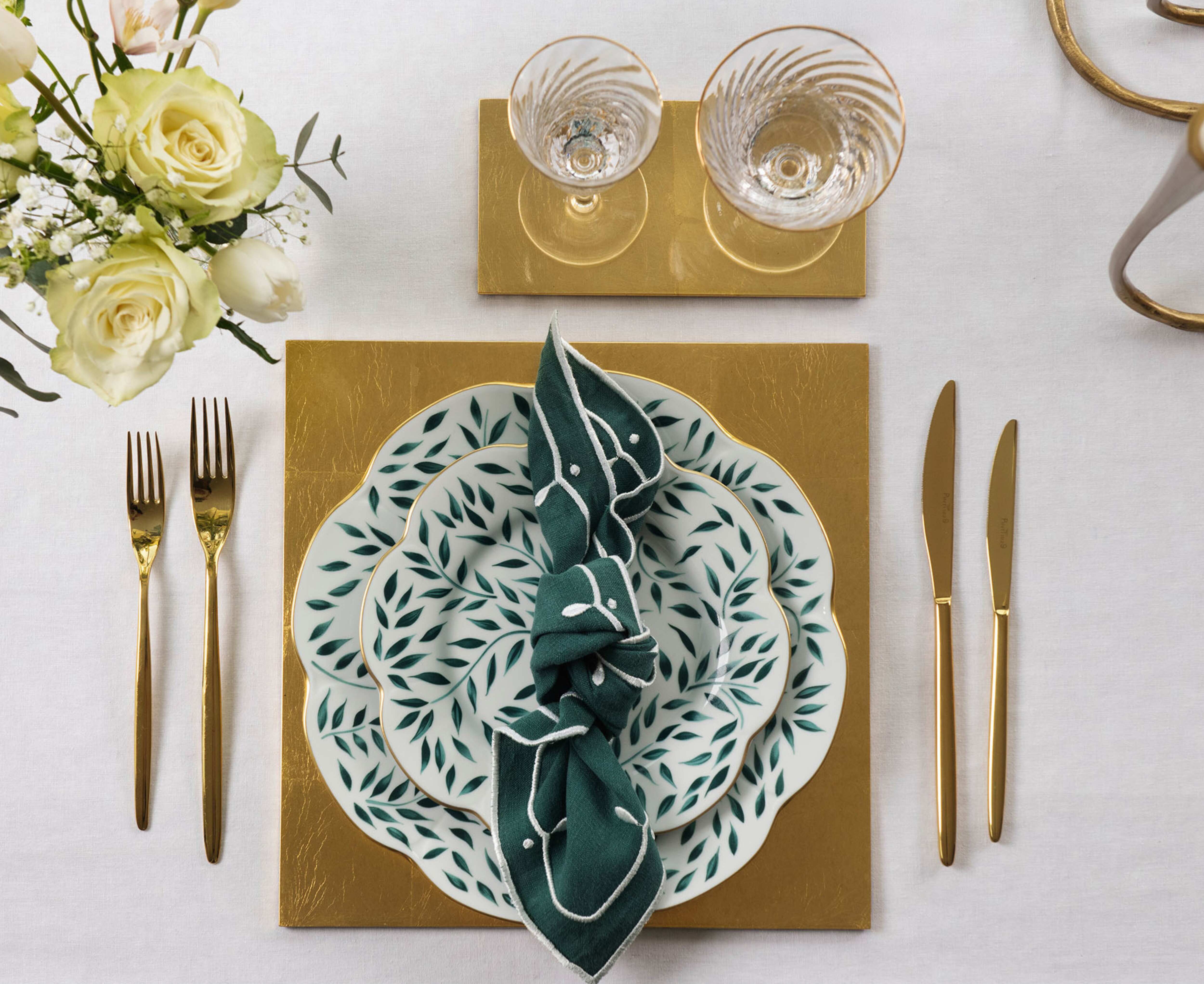 Placemat - Gold Leaf